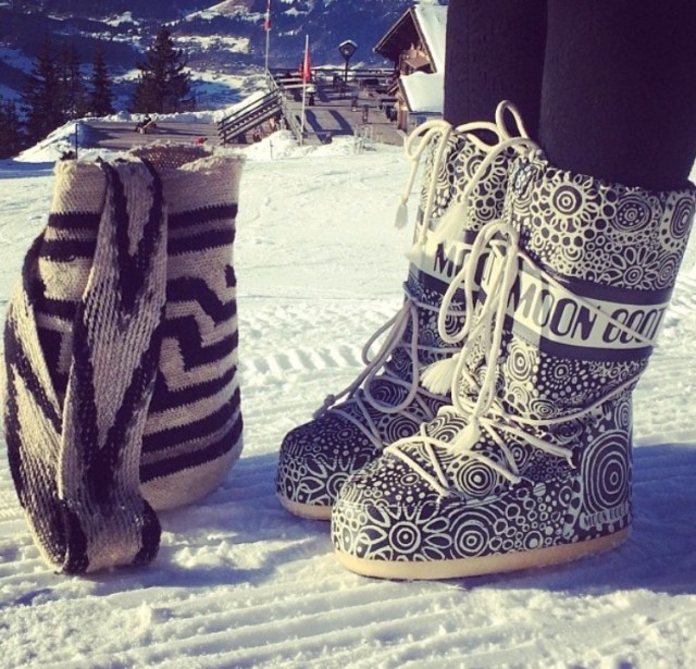 Colombian Arhuaco bag in Switzerland