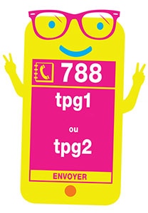 TPG ticket via phone SMS Text