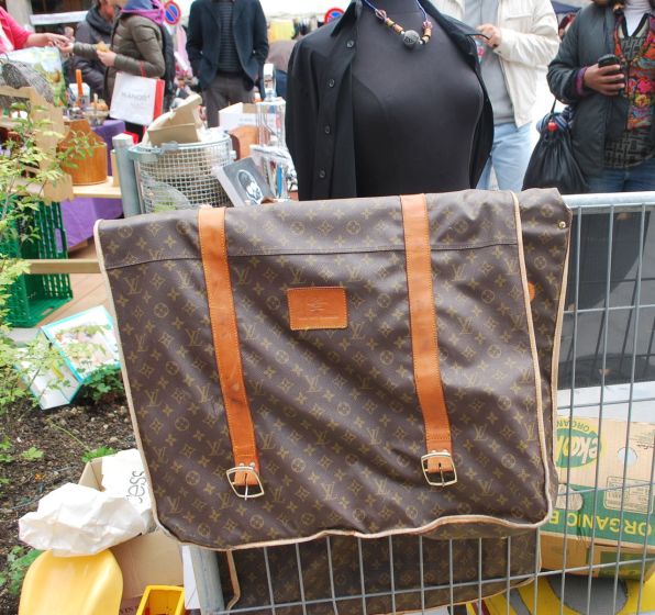 Vintage Louis Vuitton spotted at the Ville-est-a-vous in Geneva