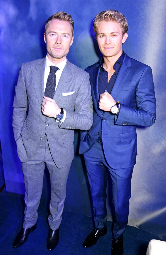 iwc_schaffhausen Ronan Keating, Nico Rosberg in Geneva