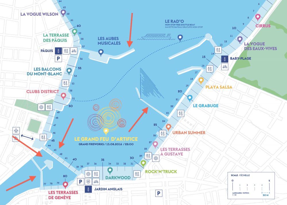 Geneva Lake festival map